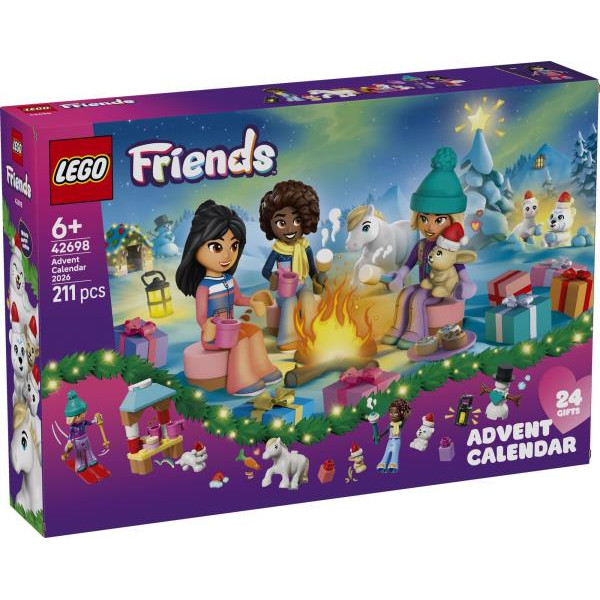 Конструктор LEGO® Friends Адвент-календар 2026 Різдвяна іграшка (42698) Конструктор LEGO® Friends Адвент-календар 2026 Різдвяна іграшка (42698)