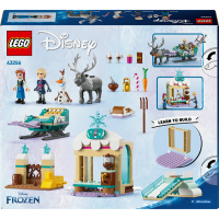 Конструктор LEGO Disney Крижане серце Пригоди Анни на санях 192 деталі (43256)