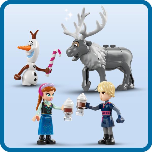 Конструктор LEGO Disney Крижане серце Пригоди Анни на санях 192 деталі (43256)