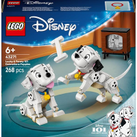 Конструктор LEGO Disney Лакі та Пенні 101 далматинець 268 деталей (43271)