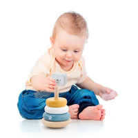 Дерев'яна пірамідка PolarB Білий ведмедик-неваляшка (44005) Дерев'яна пірамідка PolarB Білий ведмедик-неваляшка (44005)