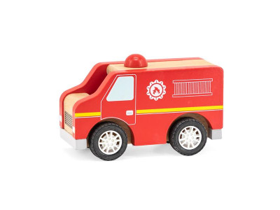 Дерев'яна машинка Viga Toys Пожежна (44512)