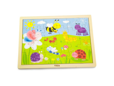Дерев'яний пазл Viga Toys Парк, 24 ел. (50199)
