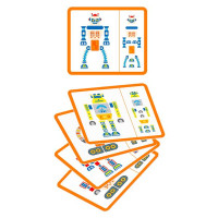 Набір для творчості Viga Toys Дерев'яна аплікація Робот (50335)