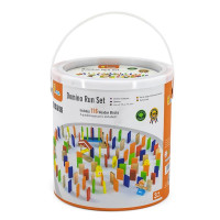 Динамічний конструктор Viga Toys Деревяне доміно 116 ел. (51620)