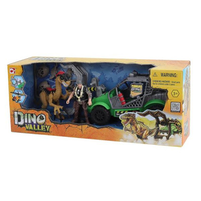 Ігровий набір Dino Valley Ловля динозавра з джипом (542028-1)