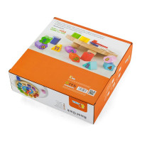 Дерев'яний пазл-сортер Viga Toys Годинник (59235) Дерев'яний пазл-сортер Viga Toys Годинник (59235)