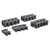 Конструктор LEGO City Рейки 20 деталей (60205)