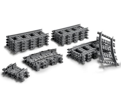 Конструктор LEGO City Рейки 20 деталей (60205)