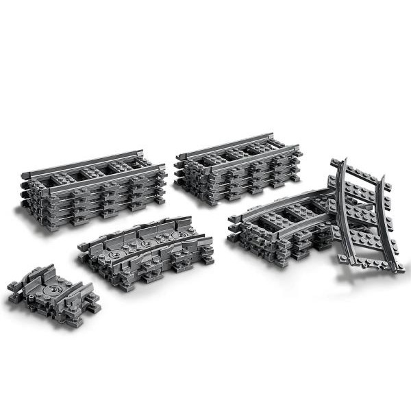 Конструктор LEGO City Рейки 20 деталей (60205)