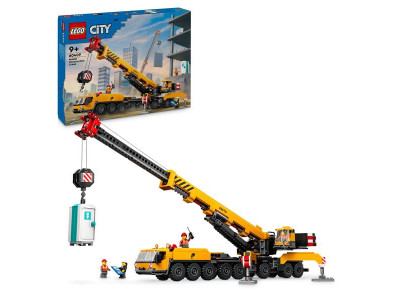 Конструктор LEGO City Жовтий пересувний будівельний кран 1116 деталей (60409)
