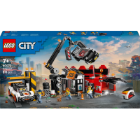Конструктор LEGO City Звалище з автомобілями 871 деталь (60472)
