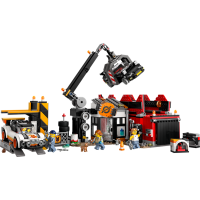 Конструктор LEGO City Звалище з автомобілями 871 деталь (60472)