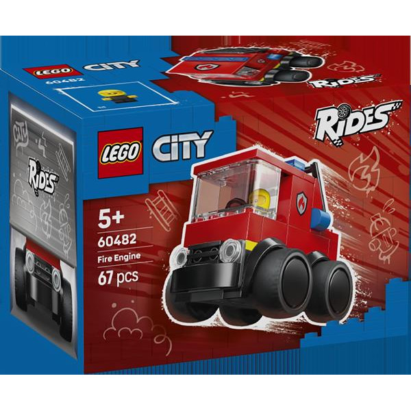 Конструктор LEGO City Автівки — Пожежна машина 67 Деталей (60482)