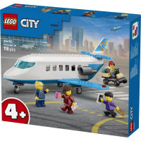 Конструктор LEGO® City Пасажирський літак - Конструктор іграшкового літака, 118 деталей (60492)