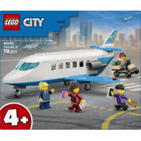Конструктор LEGO® City Пасажирський літак - Конструктор іграшкового літака, 118 деталей (60492)