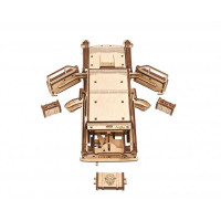 Дерев'яний механічний 3D конструктор Ugears Літаючий Форд Англія (70173) Дерев'яний механічний 3D конструктор Ugears Літаючий Форд Англія (70173)