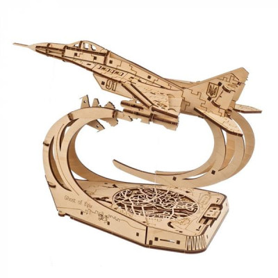 Дерев'яний механічний 3D конструктор Ugears Привид Києва (70191)