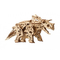 Дерев'яний механічний 3D конструктор Ugears Трицератопс (70211) Дерев'яний механічний 3D конструктор Ugears Трицератопс (70211)
