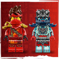 Конструктор LEGO NINJAGO Швидкісні перегони Кая на мотоциклі 79 деталей (71838)