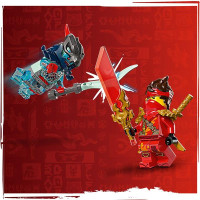 Конструктор LEGO NINJAGO Швидкісні перегони Кая на мотоциклі 79 деталей (71838)