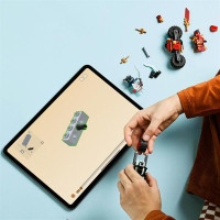 Конструктор LEGO NINJAGO Швидкісні перегони Кая на мотоциклі 79 деталей (71838)