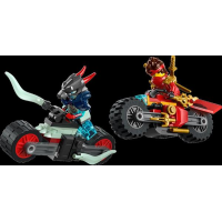 Конструктор LEGO NINJAGO Швидкісні перегони Кая на мотоциклі 79 деталей (71838)