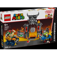 Конструктор LEGO Super Mario Mario Kart Bowser та його замок 1068 деталей (72039)