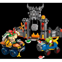 Конструктор LEGO Super Mario Mario Kart Bowser та його замок 1068 деталей (72039)