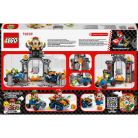 Конструктор LEGO Super Mario Mario Kart Bowser та його замок 1068 деталей (72039)