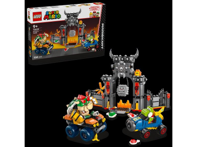 Конструктор LEGO Super Mario Mario Kart Bowser та його замок 1068 деталей (72039) Конструктор LEGO Super Mario Mario Kart Bowser та його замок 1068 деталей (72039)