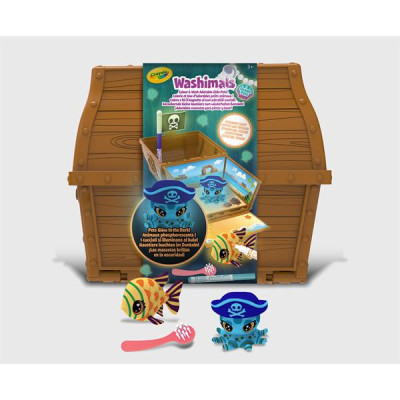 Набір для творчості Crayola Washimals Скриня зі скарбами (74-7510-W)