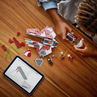 Конструктор LEGO Star Wars Джедайський перехоплювач Асоки 290 деталей (75401)