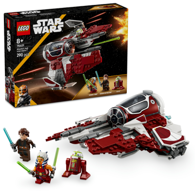 Конструктор LEGO Star Wars Джедайський перехоплювач Асоки 290 деталей (75401) Конструктор LEGO Star Wars Джедайський перехоплювач Асоки 290 деталей (75401)