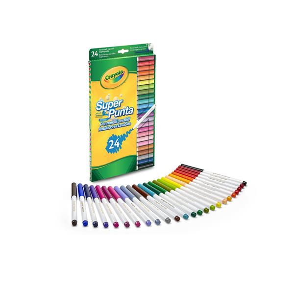Набір фломастерів Crayola Markers 24 кольори (7551)