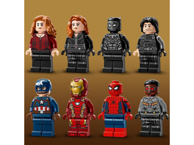 Конструктор LEGO Super Heroes Перший месник Протистояння Пригодницька битва 736 деталей (76314)