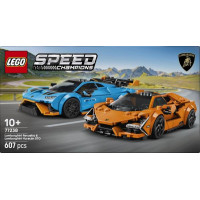 Конструктор LEGO Speed Champions Lamborghini Revuelto і Huracan STO 607 деталей (77238)