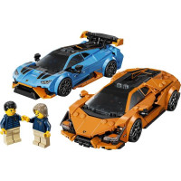 Конструктор LEGO Speed Champions Lamborghini Revuelto і Huracan STO 607 деталей (77238)