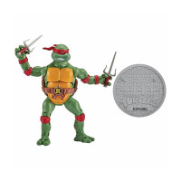Набір фігурок TMNT Черепашки-ніндзя класичні Рафаель проти Трицератона 15 см (81278)