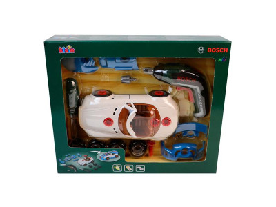 Ігровий набір Klein Bosch Mini Тюнінг автомобіля з шурупокрутом Ixolino II (8630) Ігровий набір Klein Bosch Mini Тюнінг автомобіля з шурупокрутом Ixolino II (8630)