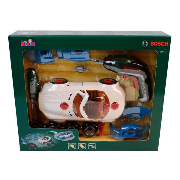 Ігровий набір Klein Bosch Mini Тюнінг автомобіля з шурупокрутом Ixolino II (8630) Ігровий набір Klein Bosch Mini Тюнінг автомобіля з шурупокрутом Ixolino II (8630)