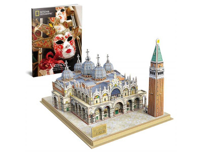 3D пазл CubicFun National Geographic Площа Святого Марка (DS0980h)