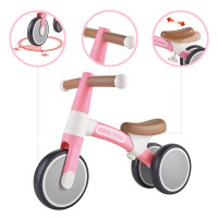 Біговел Hape Перша поїздка триколісний 7" рожевий (E0105)
