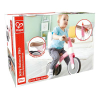 Біговел Hape Перша поїздка триколісний 7" рожевий (E0105)
