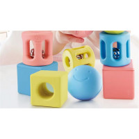 Набір брязкалець Hape Геометричні фігури 9 в 1 (E0456)