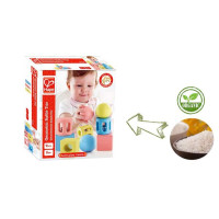 Набір брязкалець Hape Геометричні фігури 9 в 1 (E0456)