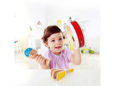 Набір музичних інструментів Hape 3 в 1 (E0615)