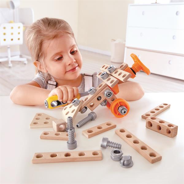 Конструктор Hape Junior Inventor Стартовий 42 ел. (E3031) Конструктор Hape Junior Inventor Стартовий 42 ел. (E3031)