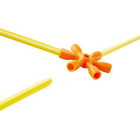 Конструктор Hape Flexistix Кран 94 деталі бамбуковий (E5562)