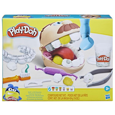 Ігровий набір із пластиліном Play-Doh Містер Зубастик (F1259) Ігровий набір із пластиліном Play-Doh Містер Зубастик (F1259)